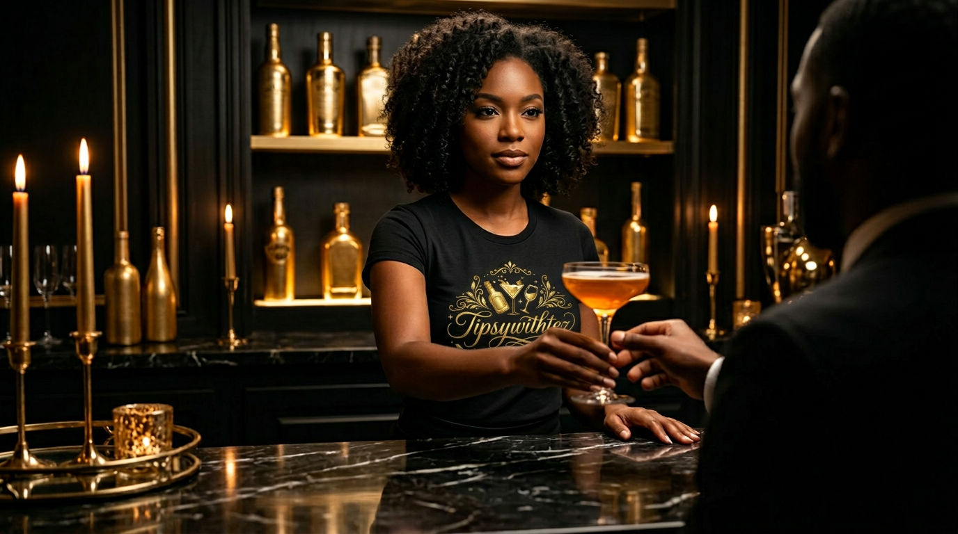 Guests toasting at an upscale Atlanta event